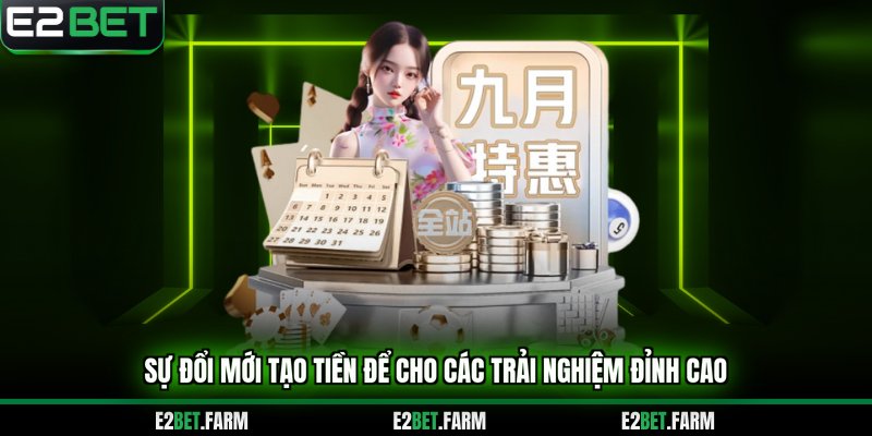 Sự đổi mới tạo tiền để cho các trải nghiệm đỉnh cao